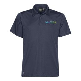 Custom Stormtech Eclipse Men's H2xdry Pique Polo - Navy