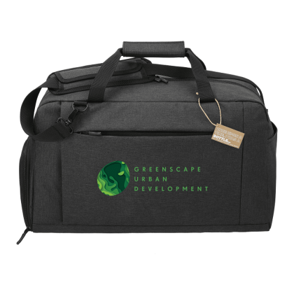 Custom Aft Recycled PET 21" Duffle Bag - Charcoal