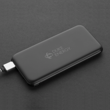 Custom 10000 mAh Heartbeat/Breathing Power Bank - USB Connection