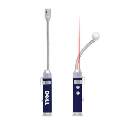 Flex Light with Laser | Branded Laser Pointer Lights - Blue