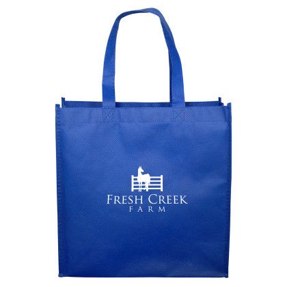 Custom Fabulous Square Tote Bag - Reflex Blue Custom Fabulous Square Tote Bag - Reflex Blue