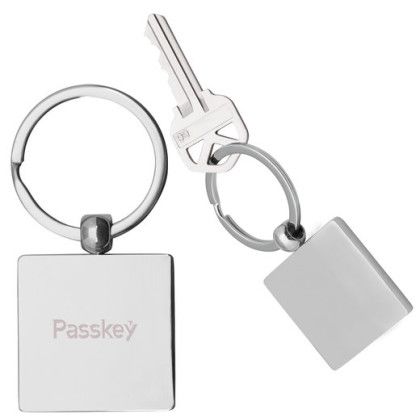 Custom Square Metal Key Chain