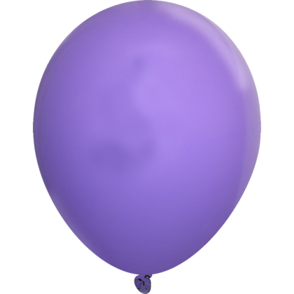 Custom 9" USA Fashion Opaque Latex Balloon - Lavender Purple