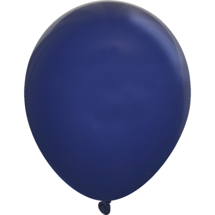 Custom 9" USA Fashion Opaque Latex Balloon - Navy Blue