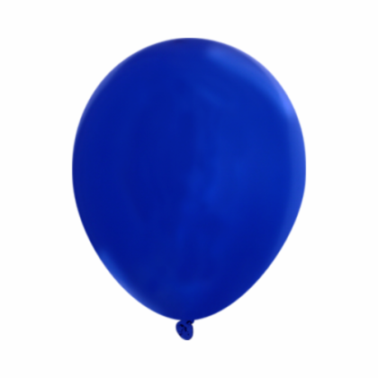 Custom 11" Metallic Latex Balloons - Blue