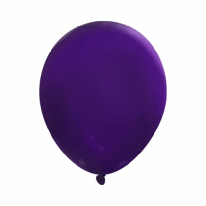 Custom 11" Metallic Latex Balloons - Purple