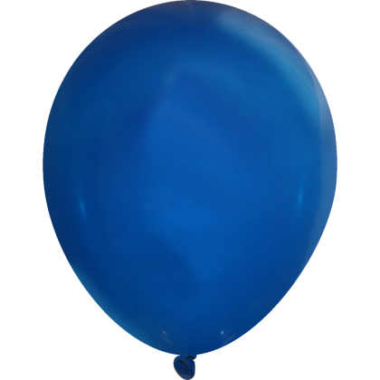 Custom 9" USA Crystal Latex Balloon - Midnight Blue