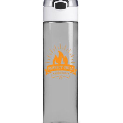 Custom 23oz Stride Tritan Sport Bottle - Translucent Smoke