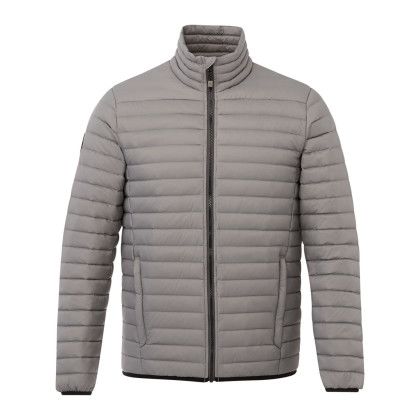 Custom Men's BEECHRIVER Roots73 Lightweight Down Puffer Jacket - Quarry