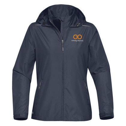 Custom Stormtech Nautilus Women's Performance Shell - Navy