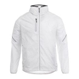 Custom Men's SIGNAL Packable Jacket - White