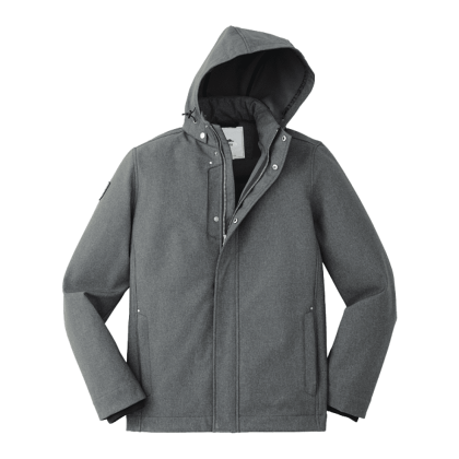 Men's Elkpoint Roots73 Softshell Jacket With Detachable Hood - Dark Charcoal