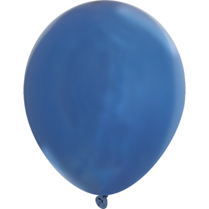 Custom 11" USA Metallic Latex Balloons - Blue