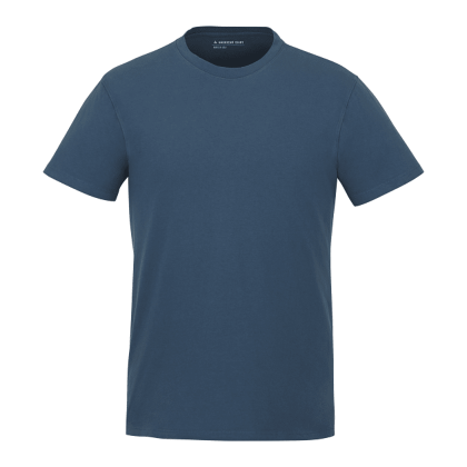 Custom Men's American Giant Classic Cotton Crew - Washed Navy