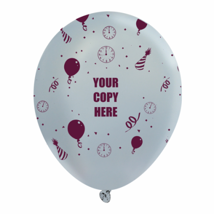 Custom 11" Standard Latex Wrap Balloons - All Around