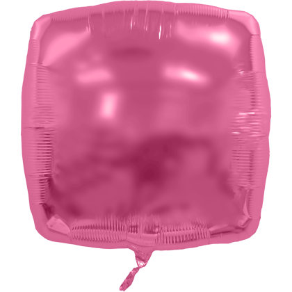 Custom 22" Square Helium Saver XtraLife Foil Balloon - Pink