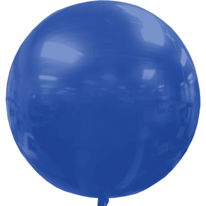 Custom 17" 3D Orbz Foil Balloon - Blue