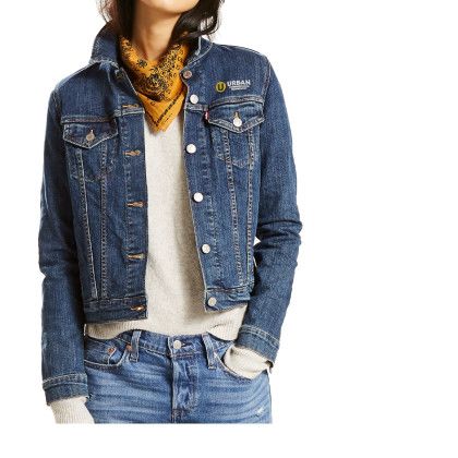 Custom Levi's Original Women's Trucker Jacket - Sweet Jane Blue