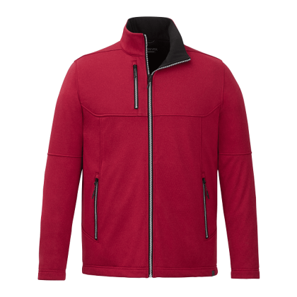 Custom Men's JORIS Eco Waterproof Softshell Jacket - Vintage Red