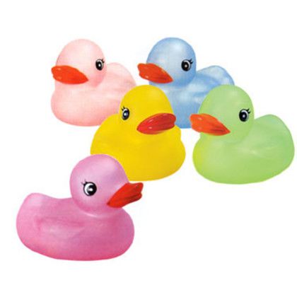 Custom Transparent Rubber Duck Toy
