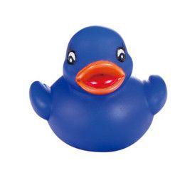 Custom Rubber Mini Deep Blue Duck