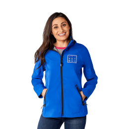 Custom Women's ORACLE Waterproof Softshell Jacket - New Royal