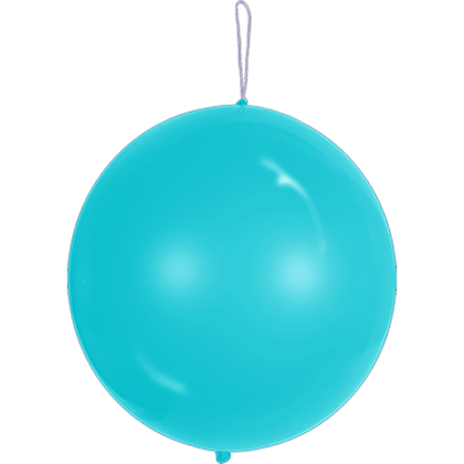 Custom 16" Latex Punch Balloon - Baby Blue