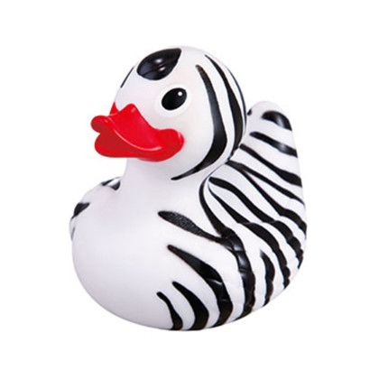 Custom Rubber Safari Zebra Duck Toy Custom Rubber Safari Zebra Duck Toy