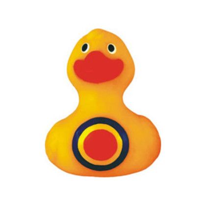 Custom Rubber Bulls Eye Duck Toy