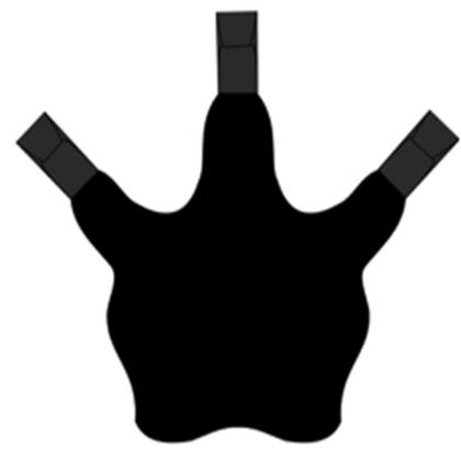 Spirit 16 in. Talon Mitt - Black