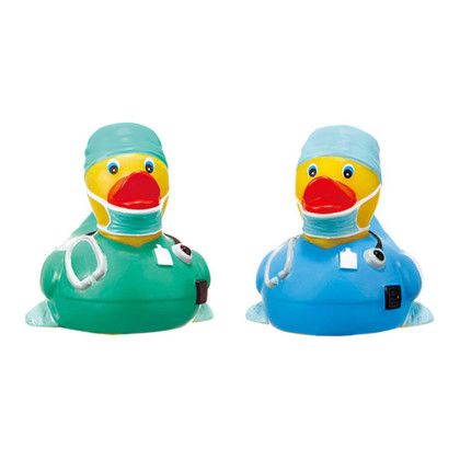 Custom Rubber Surgical Scrubs Duck Toy