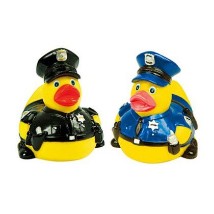 Custom Rubber Heroic Police Duck Toy Custom Rubber Heroic Police Duck Toy