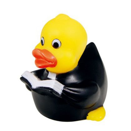 Custom Rubber Priest Duck Toy