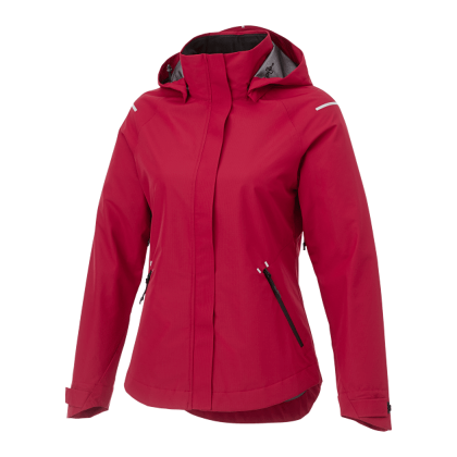 Custom Women's Gearhart Waterproof Lightweight Softshell Jacket - Vintage Red