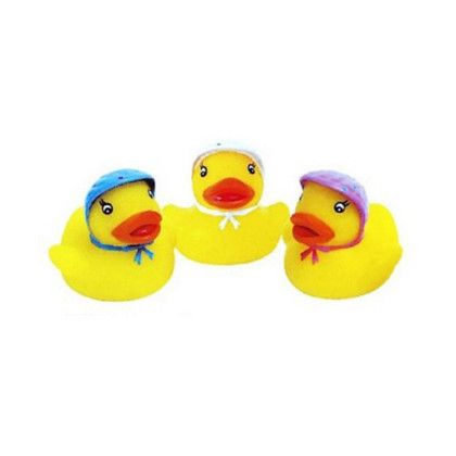 Rubber Teeny Weeny Baby Bonnet Duck Toy Rubber Teeny Weeny Baby Bonnet Duck Toy