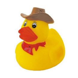 Custom Rubber Wild, Wild, West Duck Toy