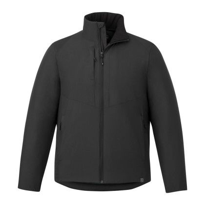 Custom Men's KYES Eco Packable Insulated Jacket - Black