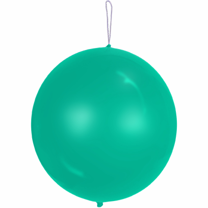 Custom 16" Latex Punch Balloon - Teal