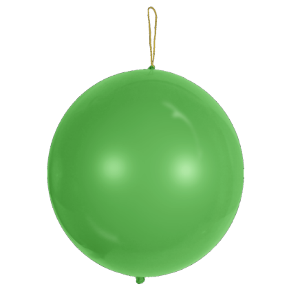 Custom 16" Latex Punch Balloon - Green