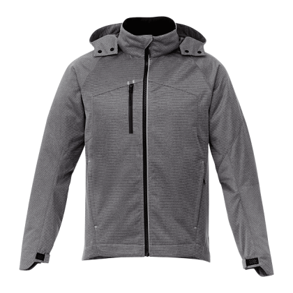 Men's Bergamo Softshell Jacket - Black Smoke