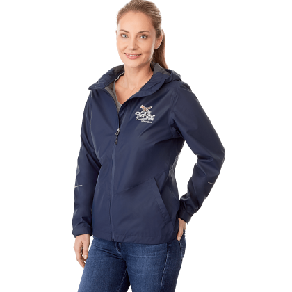 Custom Women's Cascade Jacket - Vintage Navy - Side