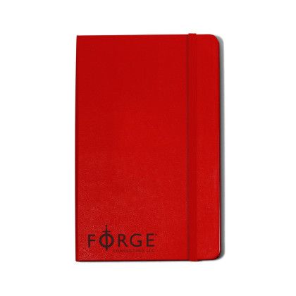 Moleskine Hardcover Ruled Large Notebook - Red