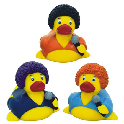 Custom Rubber Disco Fever Duck Toy Custom Rubber Disco Fever Duck Toy