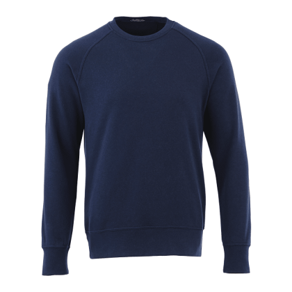 Custom Men's KRUGER Fleece Crewneck Sweatshirt - Vintage Navy