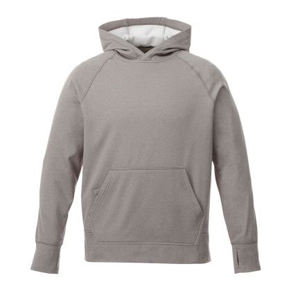 Custom Men's COVILLE Knit Hoodie with Thumb Holes - Heather Gray