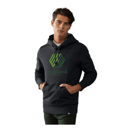 Custom Men's American Giant Classic Heavyweight Fleece Pullover Hoodie - Black