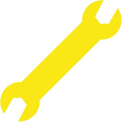 Spirit 16 1/2 in. Pipe Wrench with Logo Imprint - Yellow U