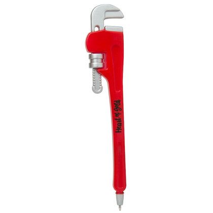 Custom Red Wrench Tool Pen