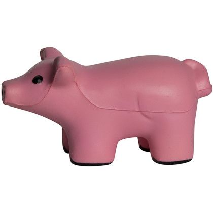 Custom Pig Stress Reliever - Side