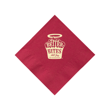 Color Beverage Napkin - 5 x 5 - Magenta